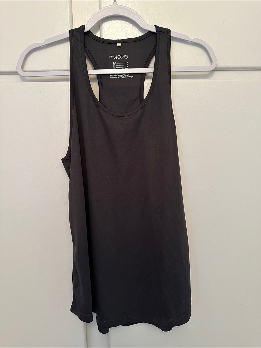 NEW H&M Move Black Workout Tank Top